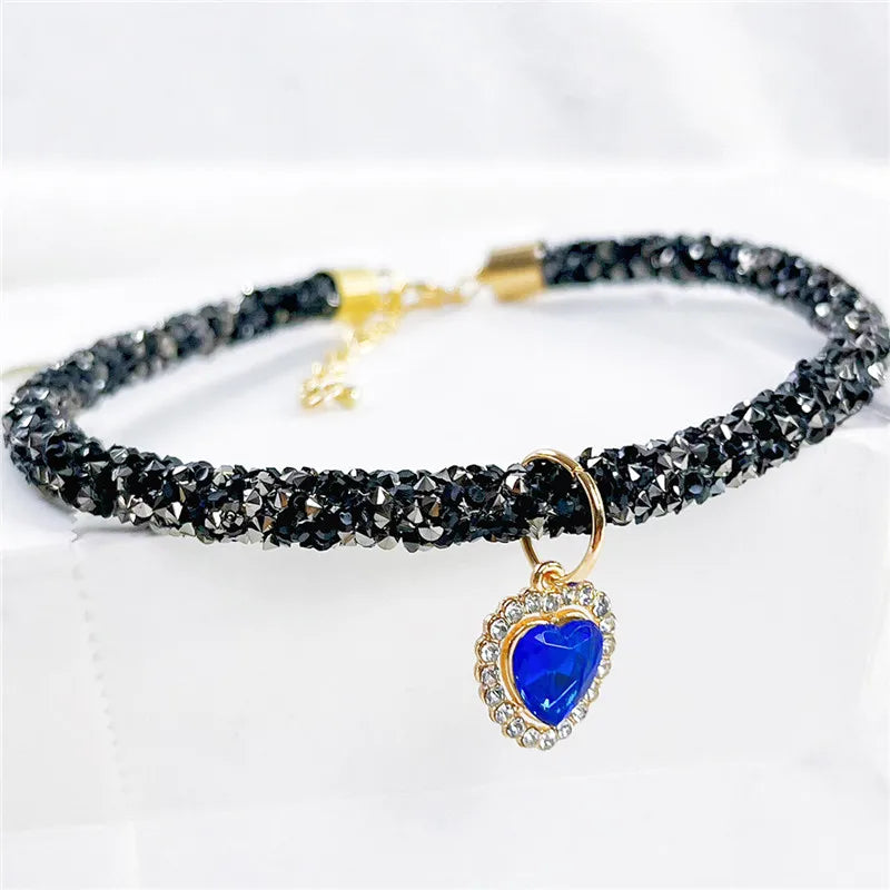 Crystal Cat Collar