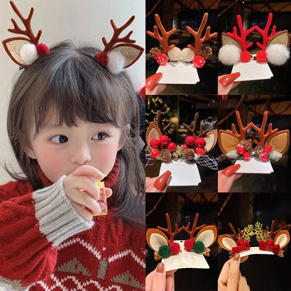 Deer & Santa Claus Hair Accessories