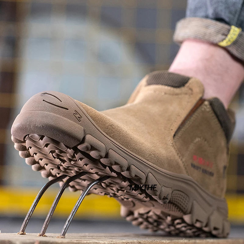 Chaussures de travail confortables - Bottes anti-crevaison
