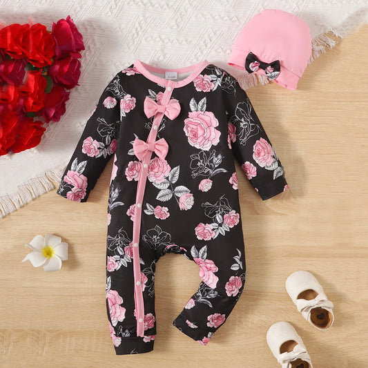 Newborn Baby Girl Jumpsuit