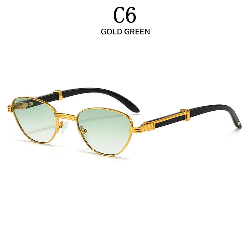 Retro-Sonnenbrille mit UV-Strahlenverlauf