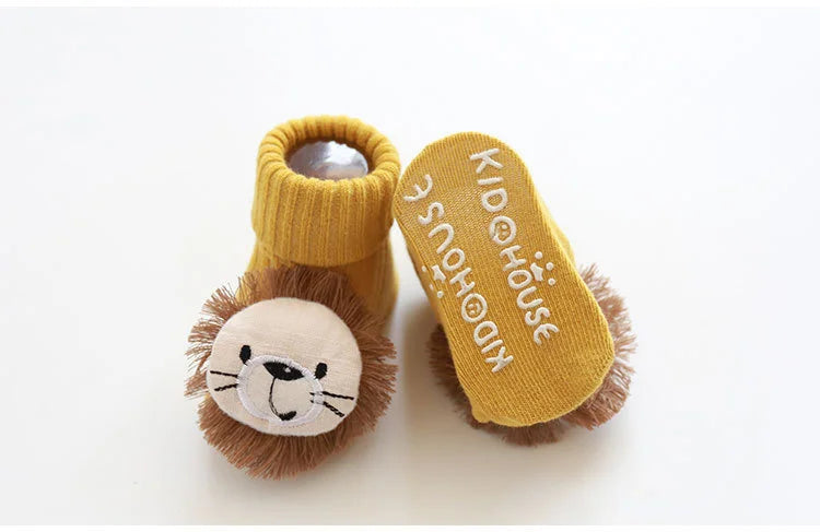 Rutschfeste Babysocken für Neugeborene im Frühling und Herbst