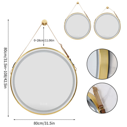 round vanity mirror