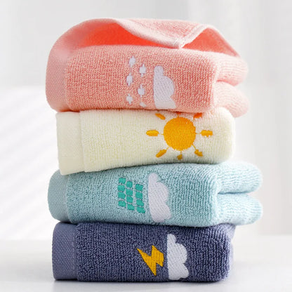 Soft Embroidered Cotton Baby Towels