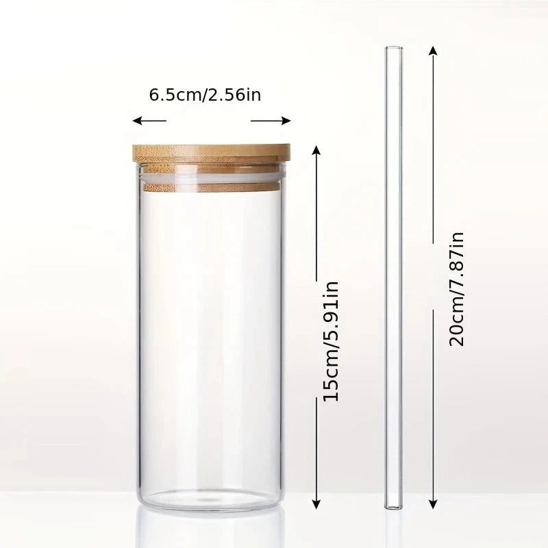 600 ml Trinkglas-Set aus Borosilikatglas