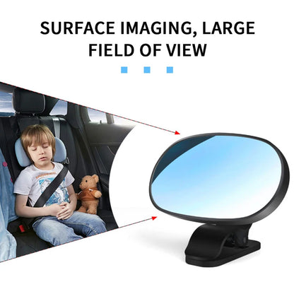 Miroir bébé rotatif à 360° pour tableau de bord de voiture