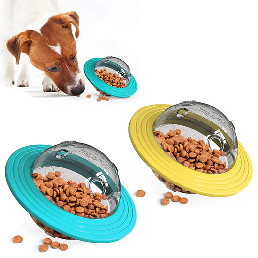 Boule de friandises distributrice de nourriture interactive pour chien
