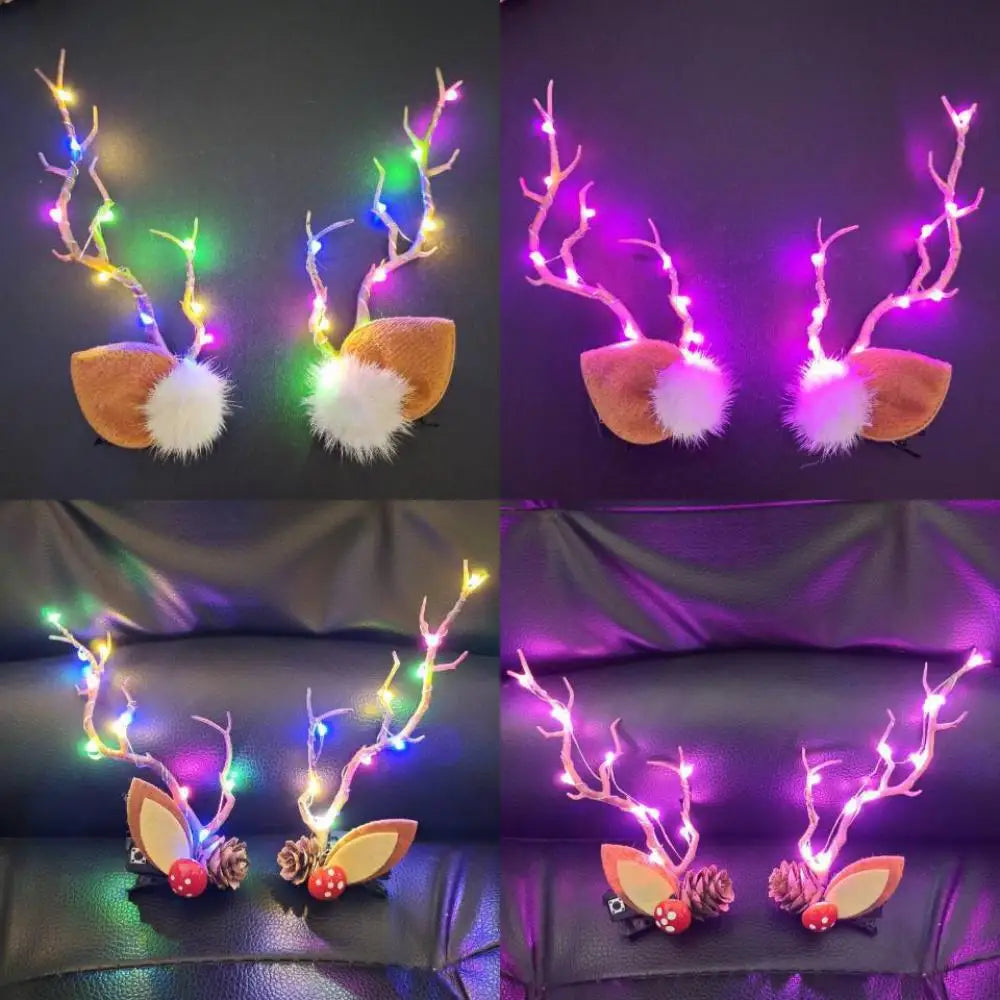 Christmas Luminous Antler Headband