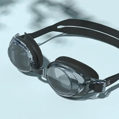 Silicone Waterproof Anti Fog Diopter Swimming Goggles