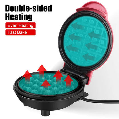 Mini Electric Bubble Egg Waffles Maker Pot