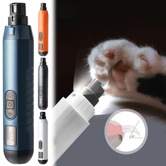 Wiederaufladbarer LED-Nagelschleifer für Haustiere