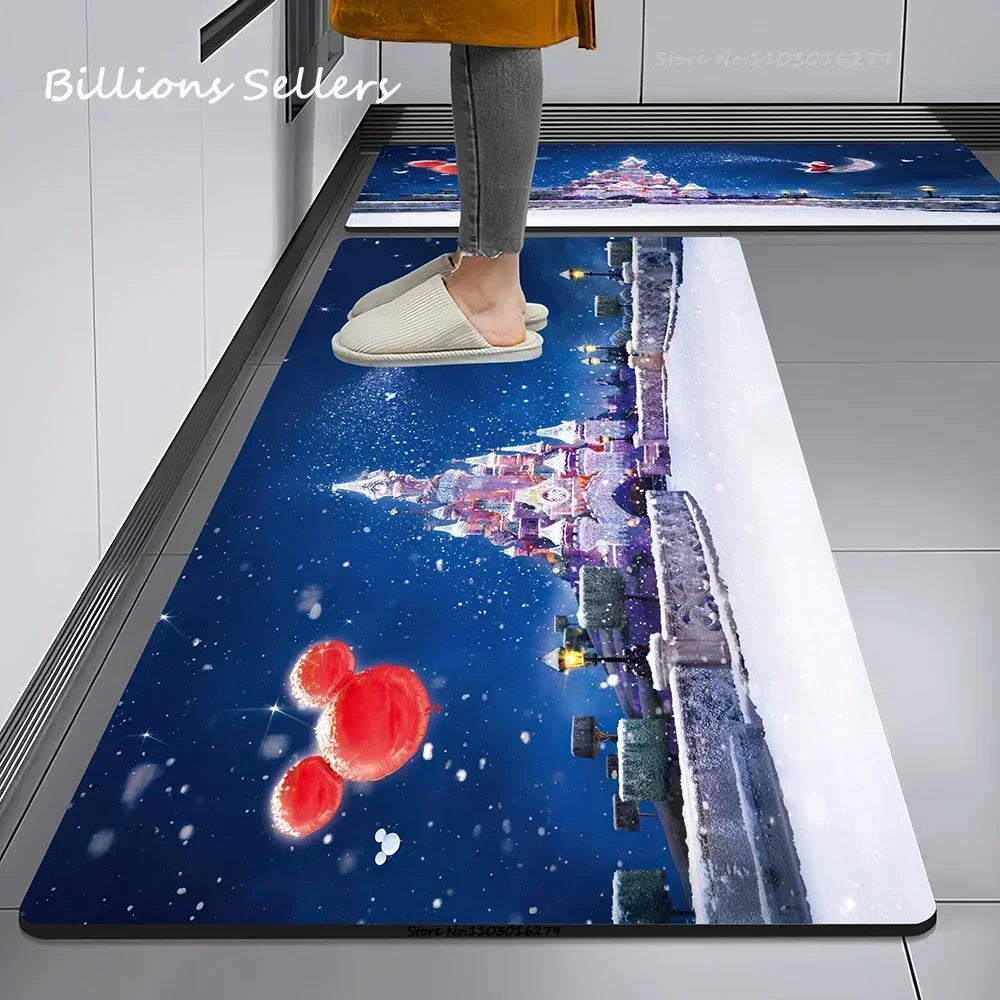 Christmas Themed Anti-Slip Kitchen & Home Floor Mat