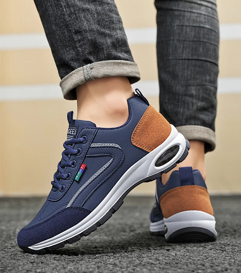 Men's Leather Sneakers for Running & Jogging