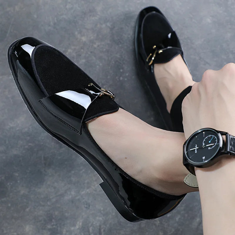 Mocassins à bride moine pour hommes