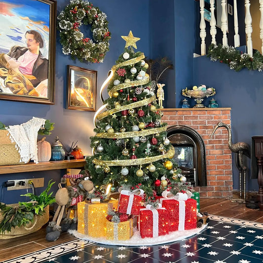 6ft Prelit Artificial Christmas Tree