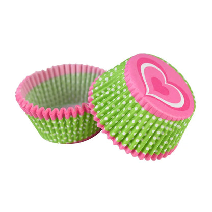 100Pcs Muffin Cupcake Paper Cups