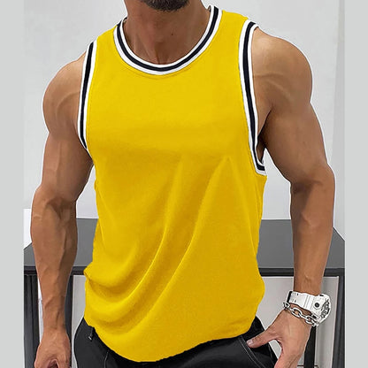 Sleeveless Men's Gym Training Tank Top