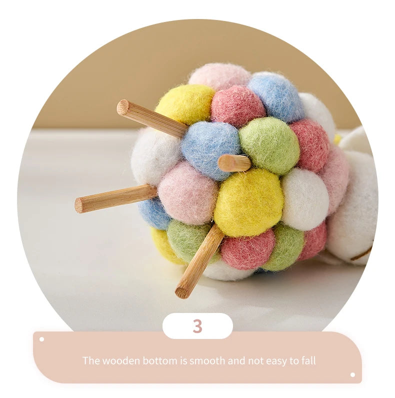 Joli ornement de mouton en feutre, décoration de maison