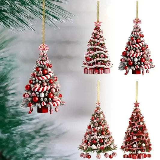 Christmas Pendant Xmas Home Table Decor Hanging Ornaments