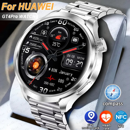 GT4 Sport Smart 1.5 IPS Display IP68 Bluetooth Call - Android Watch
