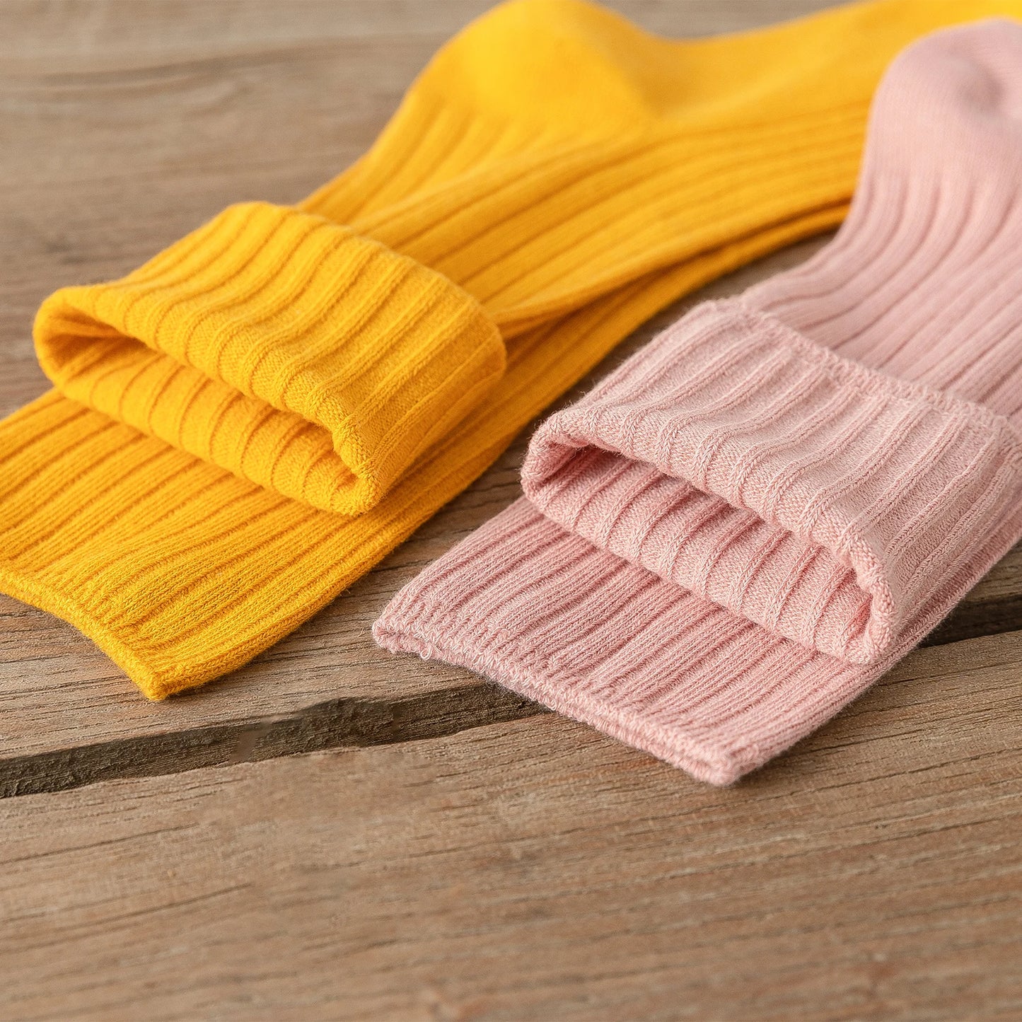 Korean-Style Cotton Loose Socks