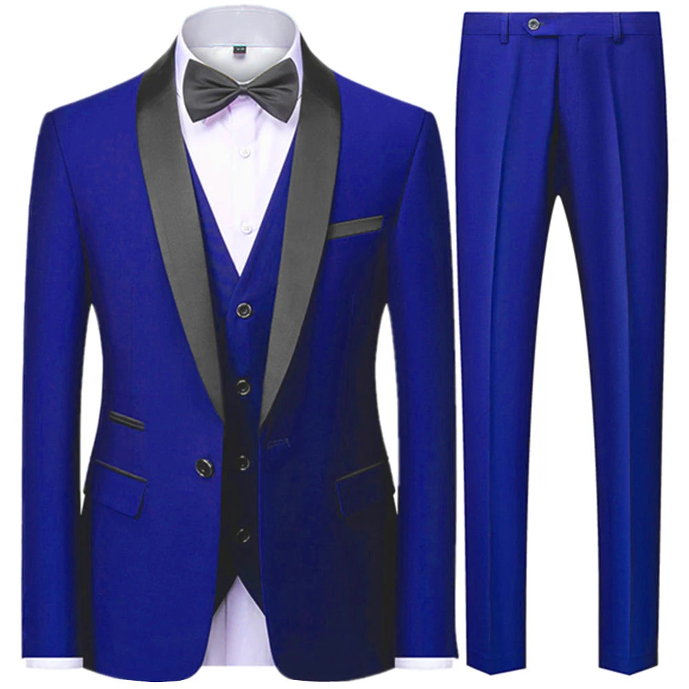 Men's Classical Business/Wedding 3 Pcs Suit