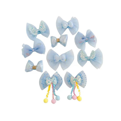 Children's Bow Hairpin 10-Piece Set