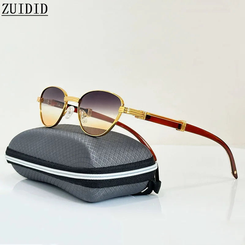 Retro-Sonnenbrille mit UV-Strahlenverlauf