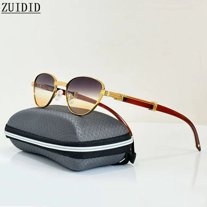 Retro-Sonnenbrille mit UV-Strahlenverlauf