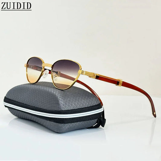 Retro-Sonnenbrille mit UV-Strahlenverlauf