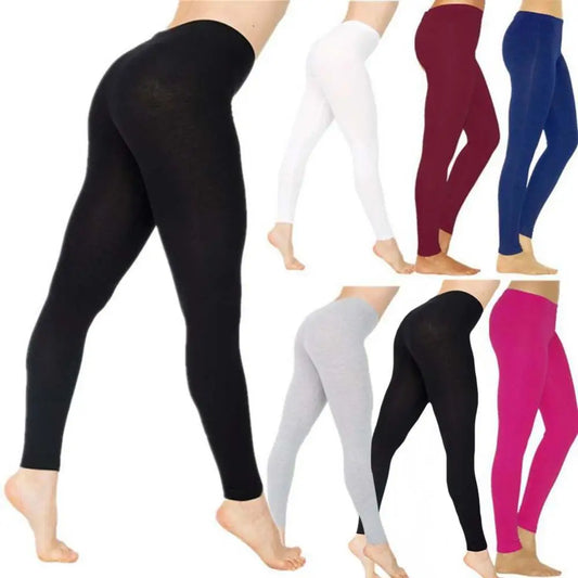 Hochelastische, glänzende Leggings