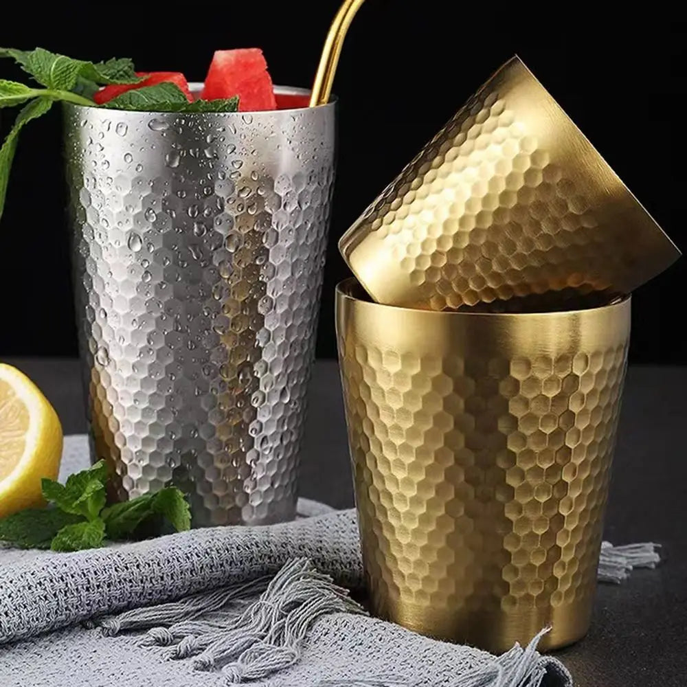 Double-Wall Stainless Steel Beer Cups