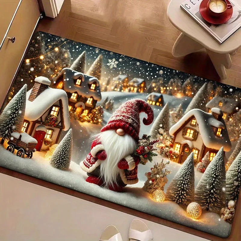 christmas door mat
