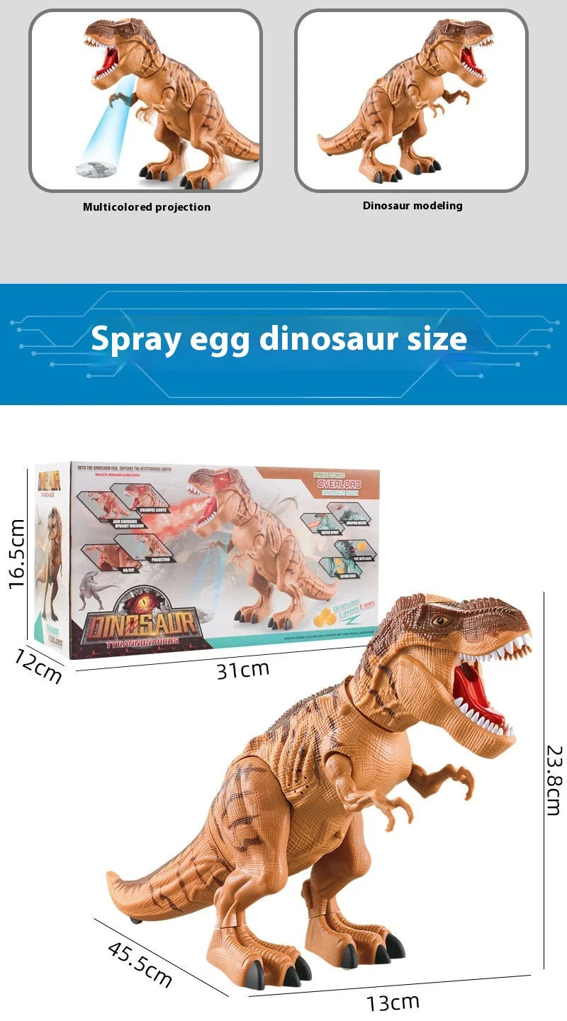 Grand dinosaure robotisé électrique qui marche