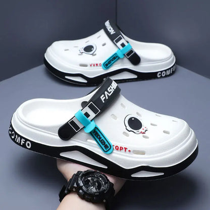 Men's Beach Wear Korean Style Plus Size Slippers