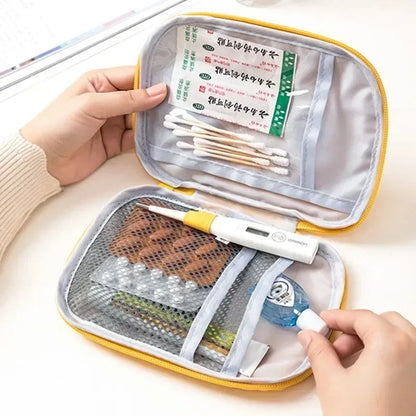 Travel First Aid Kit & Medicine Storage Bag