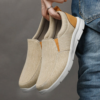 Men's Casual Slip-On Canvas Sneakers