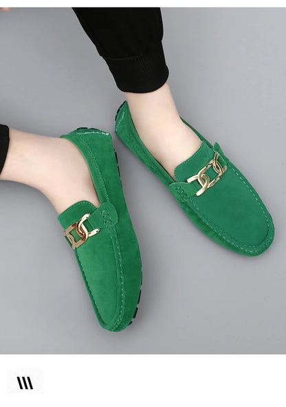 Mocassins décontractés élégants à enfiler pour hommes