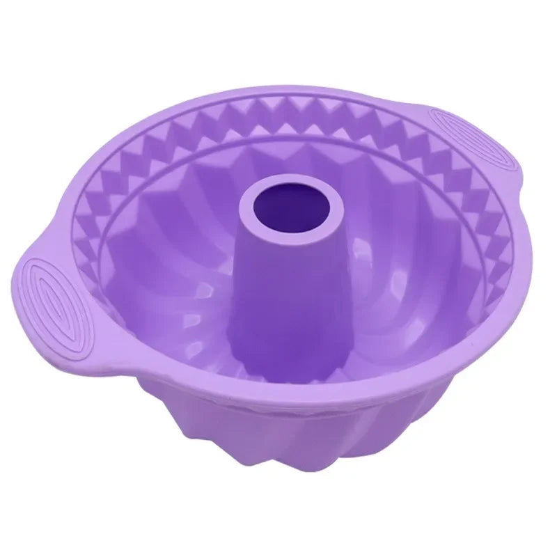 Purple Silicone Baking Mold Set