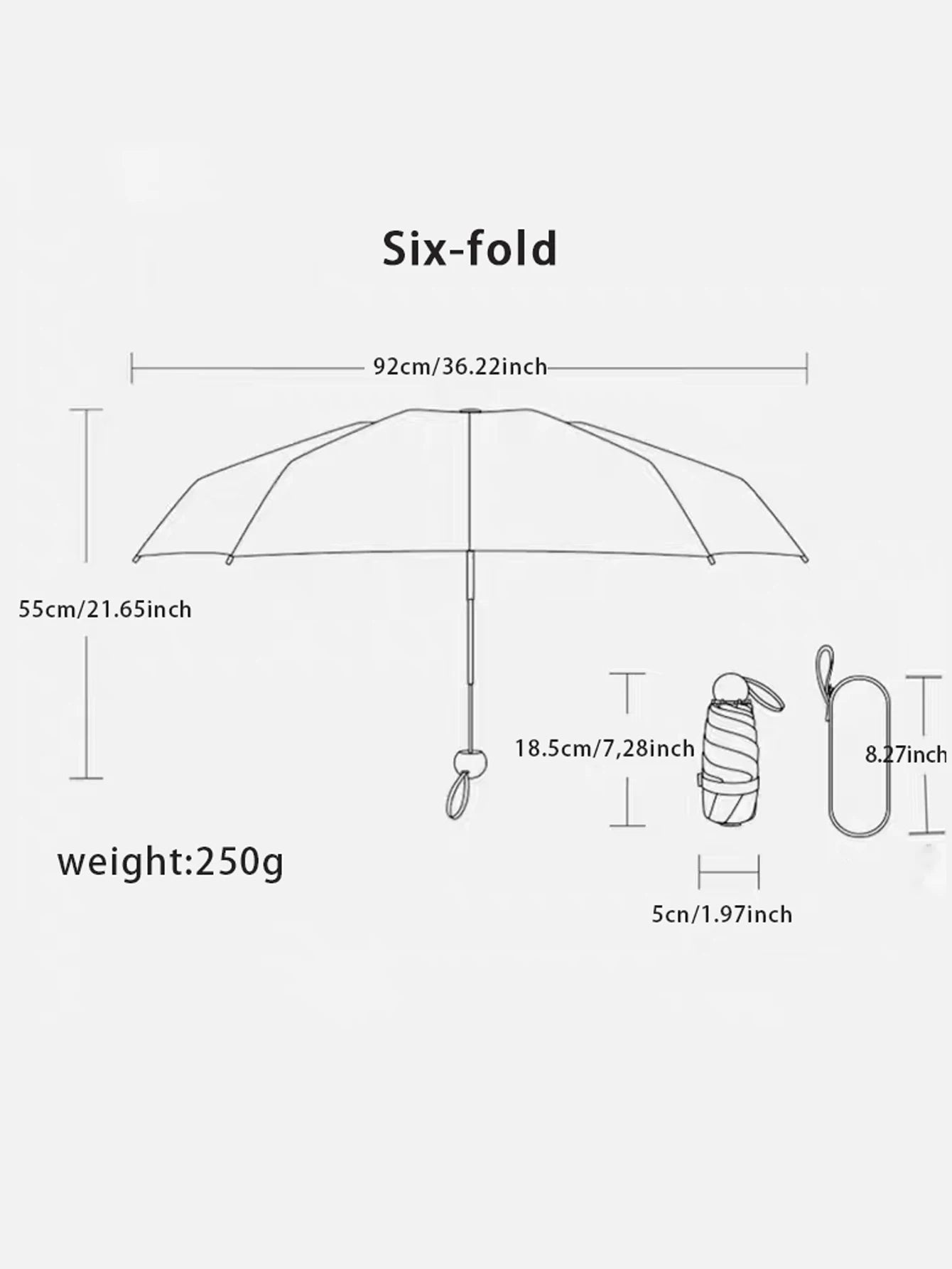 Waterproof Auto Open/Close Umbrella