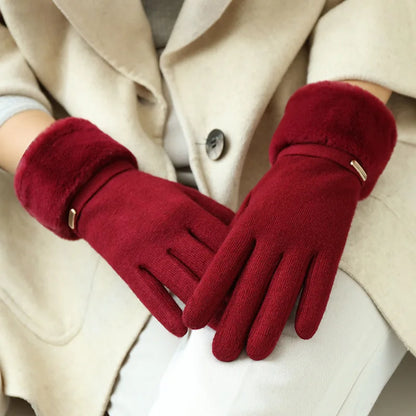 Warm Velvet Touchscreen Gloves