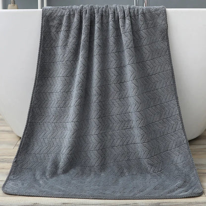 Serviette de bain pour bébé en microfibre absorbante