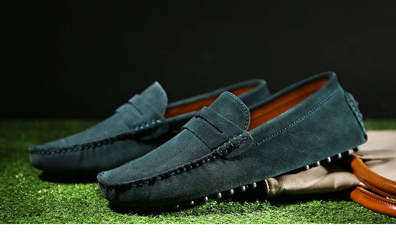 Herren-Loafer aus Leder für Frühling und Sommer