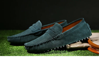 Herren-Loafer aus Leder für Frühling und Sommer