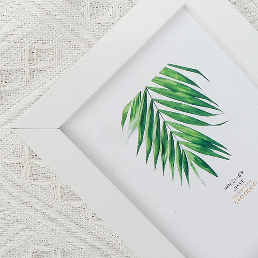 Cadre photo mural en bois