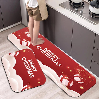 Christmas Kitchen Floor Mat Doormat