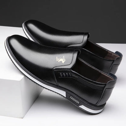 Lässige Business-Loafer aus Leder für Herren