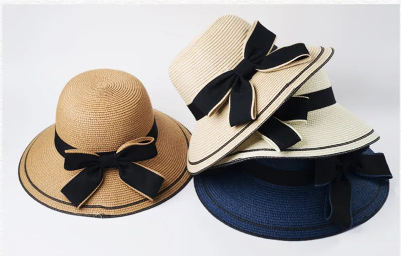 Summer Foldable Straw Hat