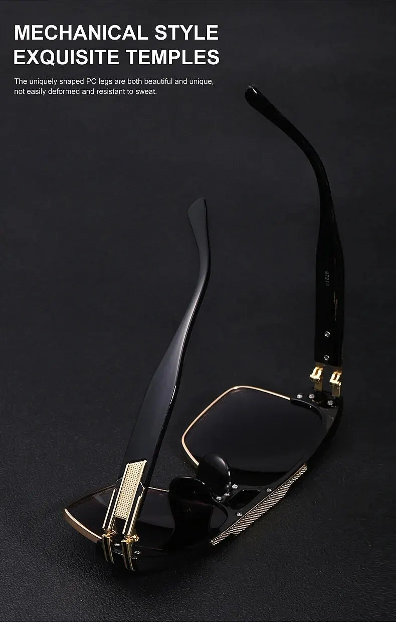 Transparente Herren-Sonnenbrille