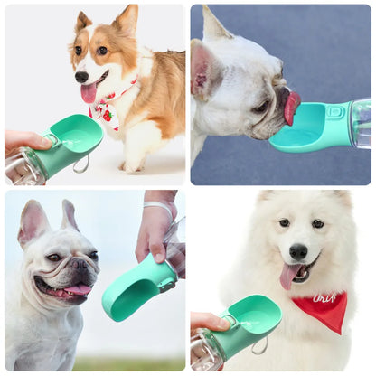 Auslaufsichere tragbare Hundewasserflasche